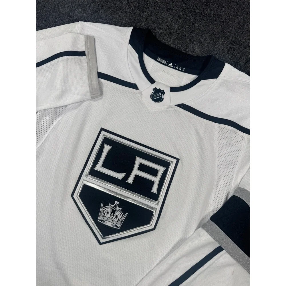 Adidas Los Angeles Kings NHL Hockey Jersey White Home Climalite Size 52